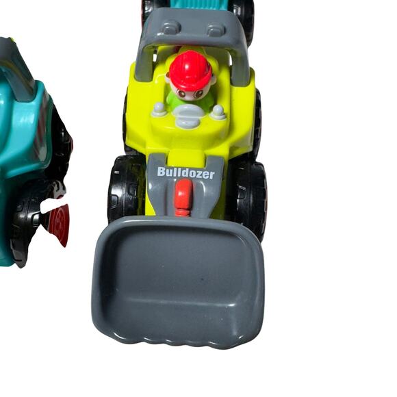 Mini Construction Vehicles Lot Of 6 Huile Toys - Picture 3 of 10